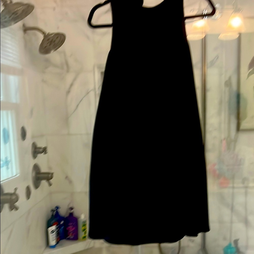 Elegant Black Sleeveless Dress